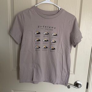 Uniqlo Gudetama Graphic Tee - Soft Purple